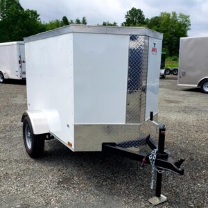 4x6 Single Axle Enclosed Trailer