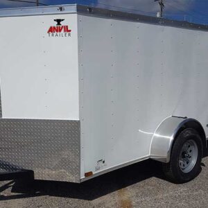 5x10 Single Axle Enclosed Trailer