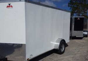 6x12 Tandem Axle Enclosed Trailer