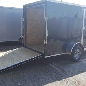 6x14 Single Axle Enclosed Trailer